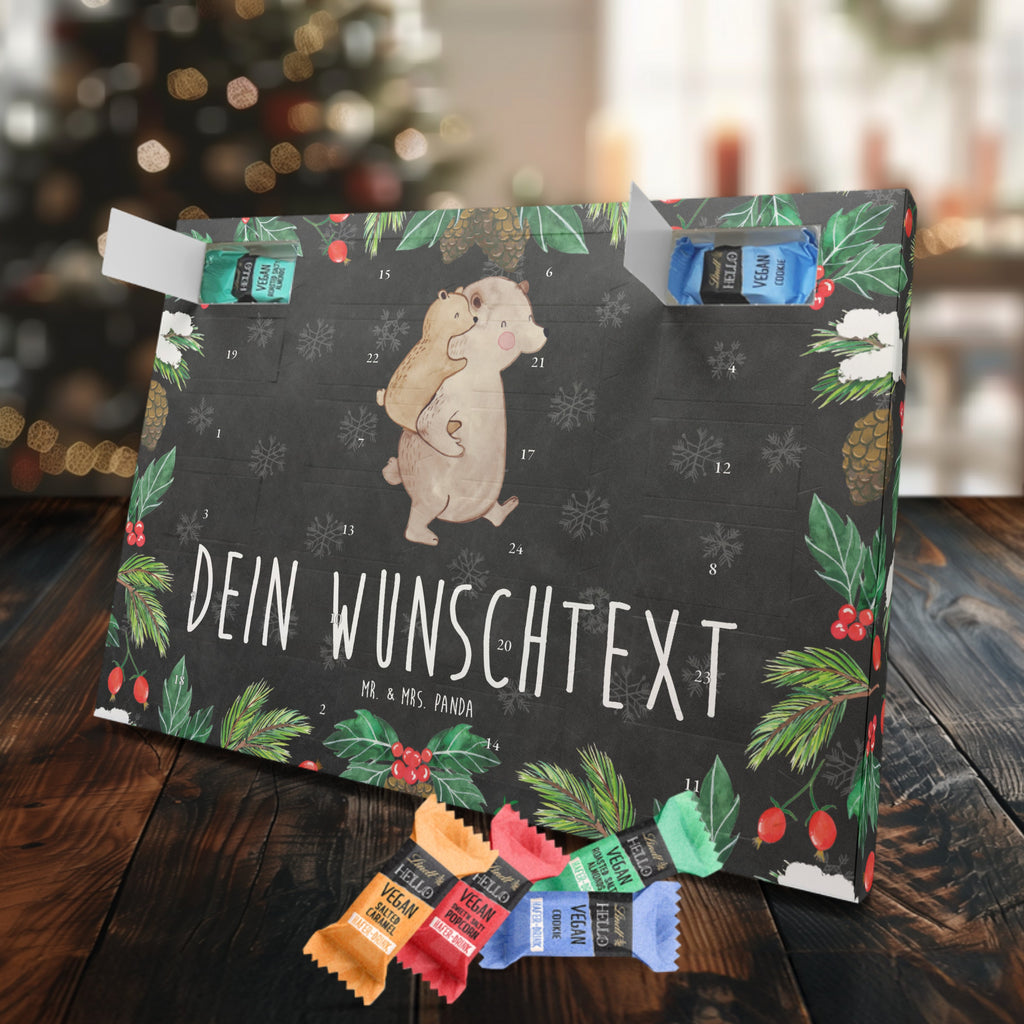 Personalisierter veganer Adventskalender Papa Bär Personalisierter veganer Adventskalender, Familie, Vatertag, Muttertag, Bruder, Schwester, Mama, Papa, Oma, Opa, Geschenk, Vater, Papi, Vati, Onkel, Geburtstag