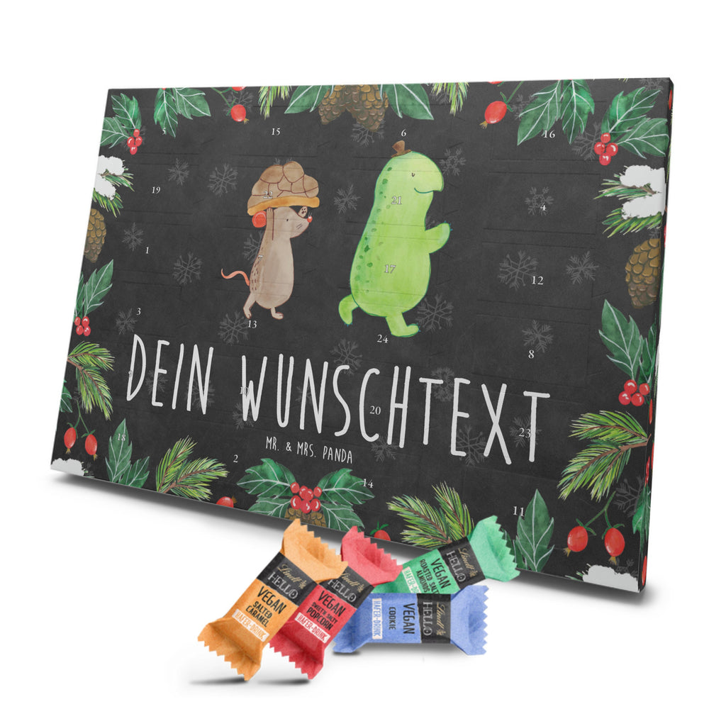 Personalisierter veganer Adventskalender Schildkröte Maus Personalisierter veganer Adventskalender, Schildkröte, Maus, Freunde, Freundinnen, beste Freunde, beste Freundinnen