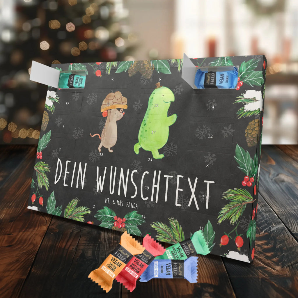 Personalisierter veganer Adventskalender Schildkröte Maus Personalisierter veganer Adventskalender, Schildkröte, Maus, Freunde, Freundinnen, beste Freunde, beste Freundinnen