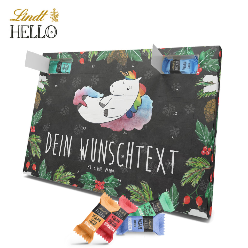 Personalisierter veganer Adventskalender Einhorn Wolke 7 Personalisierter veganer Adventskalender, Einhorn, Einhörner, Einhorn Deko, Pegasus, Unicorn, verliebt, Menschen, witzig, lustig, Geschenk, Glaube, Realität, Lächeln