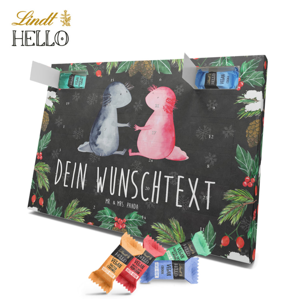 Personalisierter veganer Adventskalender Axolotl Liebe Personalisierter veganer Adventskalender, Axolotl, Molch, Axolot, Schwanzlurch, Lurch, Lurche, Liebe, große Liebe, Liebesbeweis, Freund, Verlobter, Ehemann, Jahrestag, Valentinstag