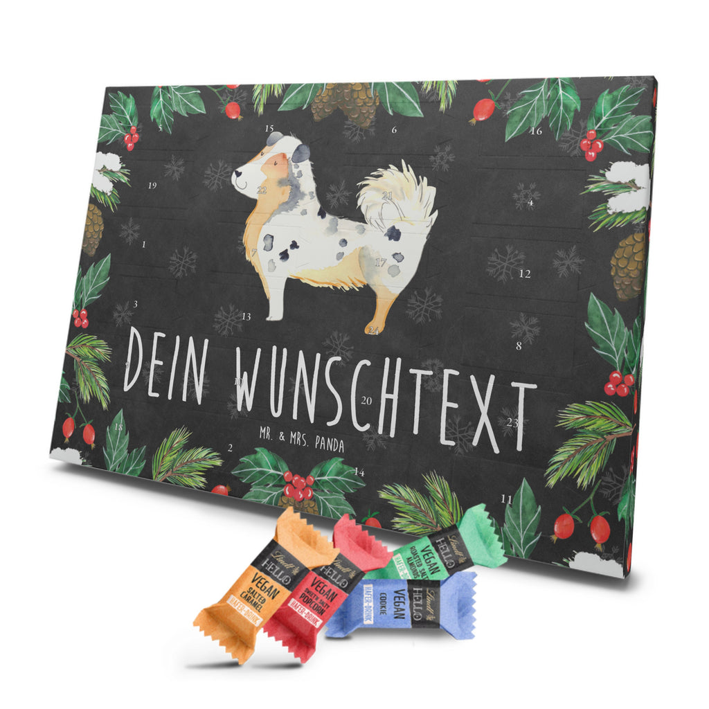 Personalisierter veganer Adventskalender Hund Australien Shepherd Personalisierter veganer Adventskalender, Hund, Hundemotiv, Haustier, Hunderasse, Tierliebhaber, Hundebesitzer, Sprüche, Australien Shepherd, Shepherd, Hundeliebe, Familienhund, Spruch