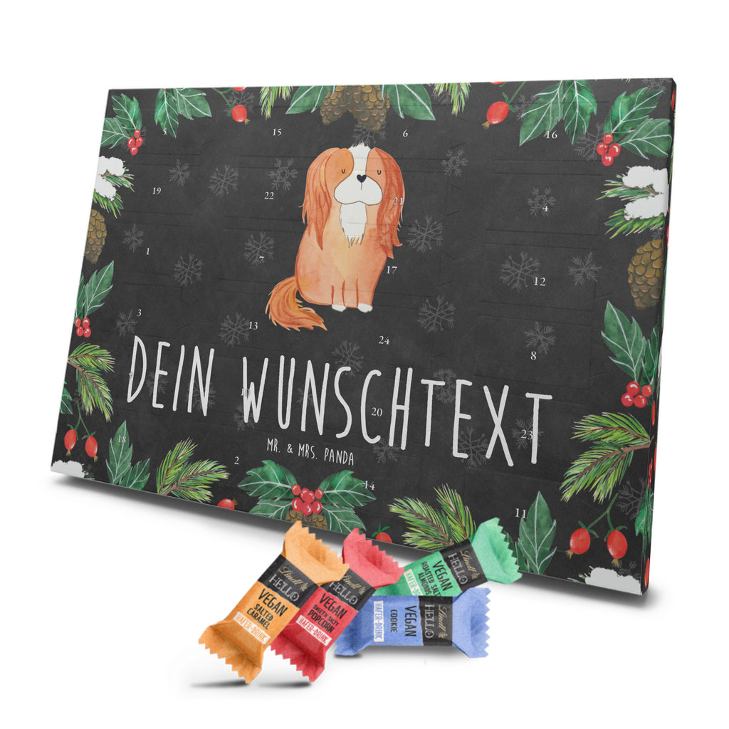 Personalisierter veganer Adventskalender Hund Cavalier King Charles Spaniel Personalisierter veganer Adventskalender, Hund, Hundemotiv, Haustier, Hunderasse, Tierliebhaber, Hundebesitzer, Sprüche, Cavalier King Charles Spaniel, Cockerspaniel, Spaniel, Spruch, schönster Hund