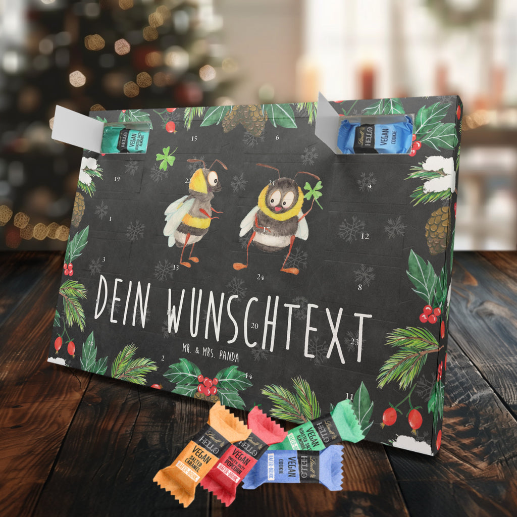 Personalisierter veganer Adventskalender Hummeln Kleeblatt Personalisierter veganer Adventskalender, Tiermotive, Gute Laune, lustige Sprüche, Tiere, Hummel, Biene, Spruch positiv, Biene Deko, Spruch schön, glücklich sein, glücklich werden, Spruch fröhlich