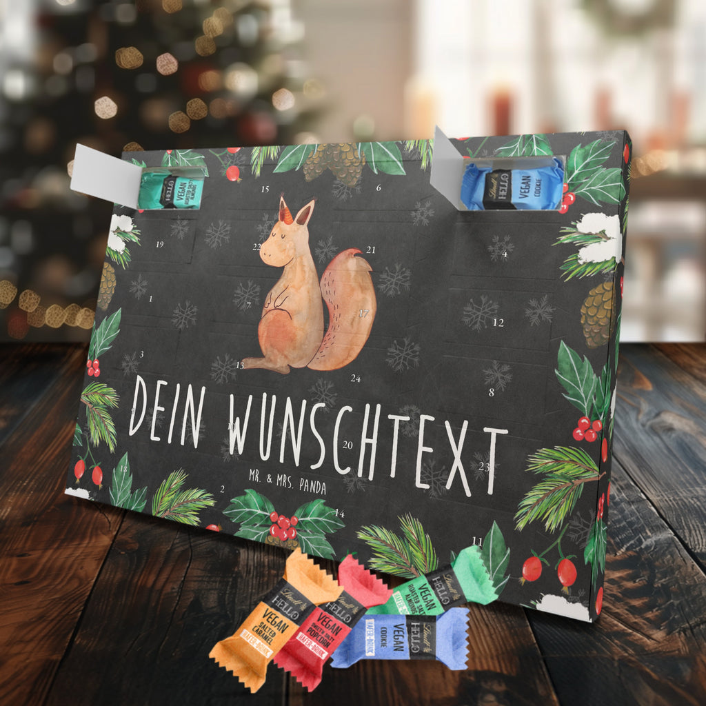 Personalisierter veganer Adventskalender Einhorn Glauben Personalisierter veganer Adventskalender, Einhorn, Einhörner, Einhorn Deko, Pegasus, Unicorn, Einhörnchen, Eichhörnchen, Eichhorn