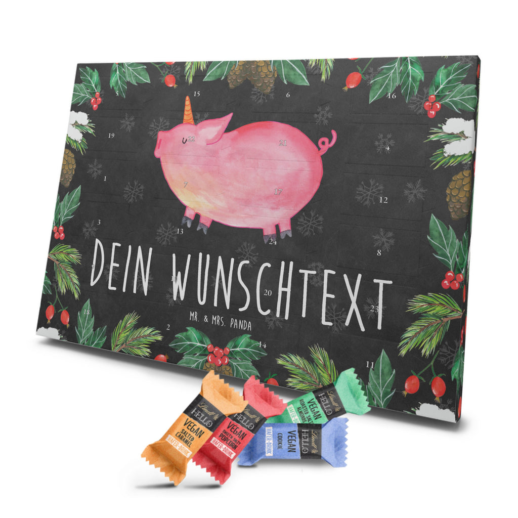 Personalisierter veganer Adventskalender Einhorn Schwein Personalisierter veganer Adventskalender, Einhorn, Einhörner, Einhorn Deko, Pegasus, Unicorn, Party, Spaß, Schwein, Schweinhorn, Bauer, witzig. lustig, Spruch, geschenk, Pig, Piggy, funny, english, englisch