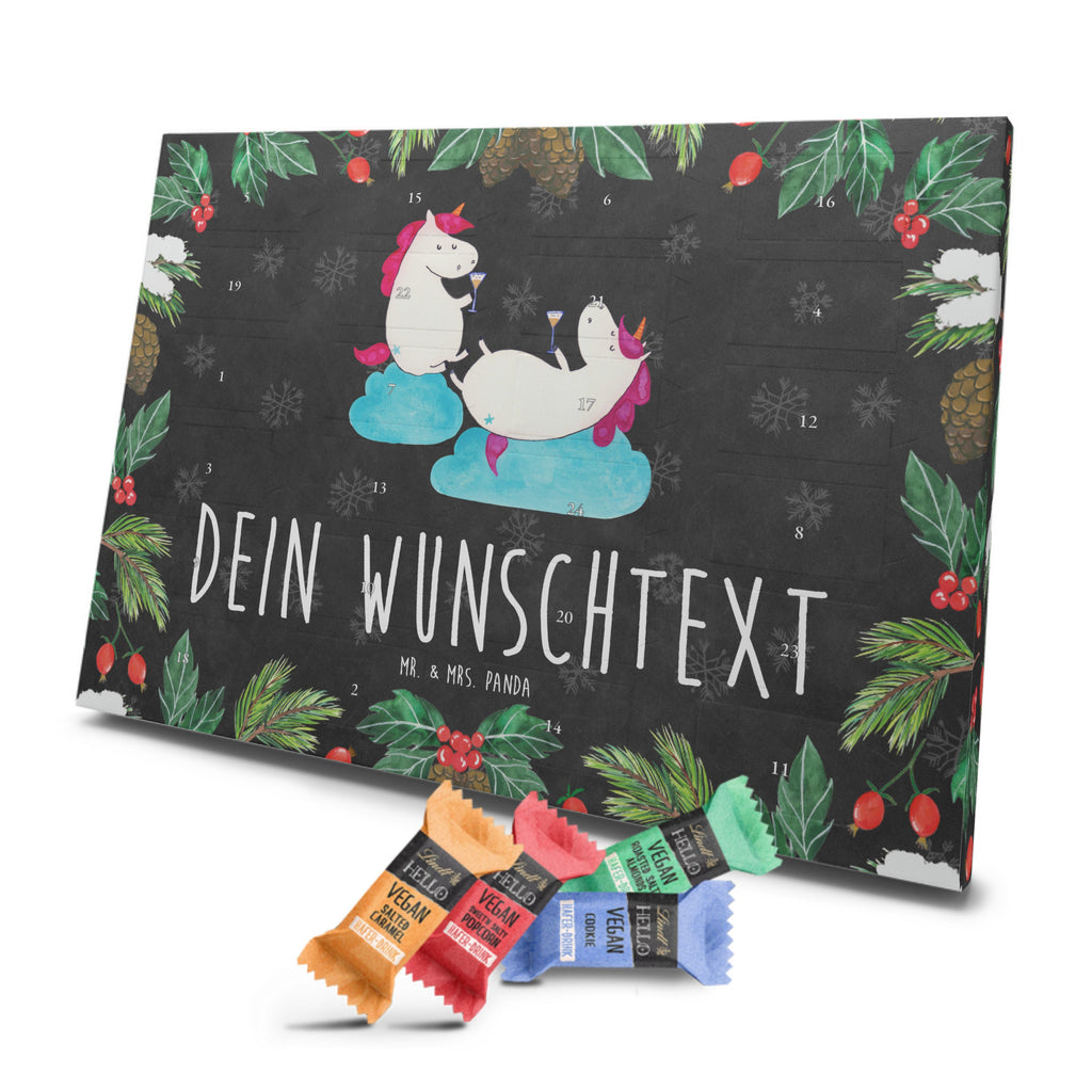 Personalisierter veganer Adventskalender Einhorn Sekt Personalisierter veganer Adventskalender, Einhorn, Einhörner, Einhorn Deko, Pegasus, Unicorn, Freundinnen, Freundin, BFF, Sekt, Mädelsabend, Spaß, Party, Korken, Anstoßen, Beste