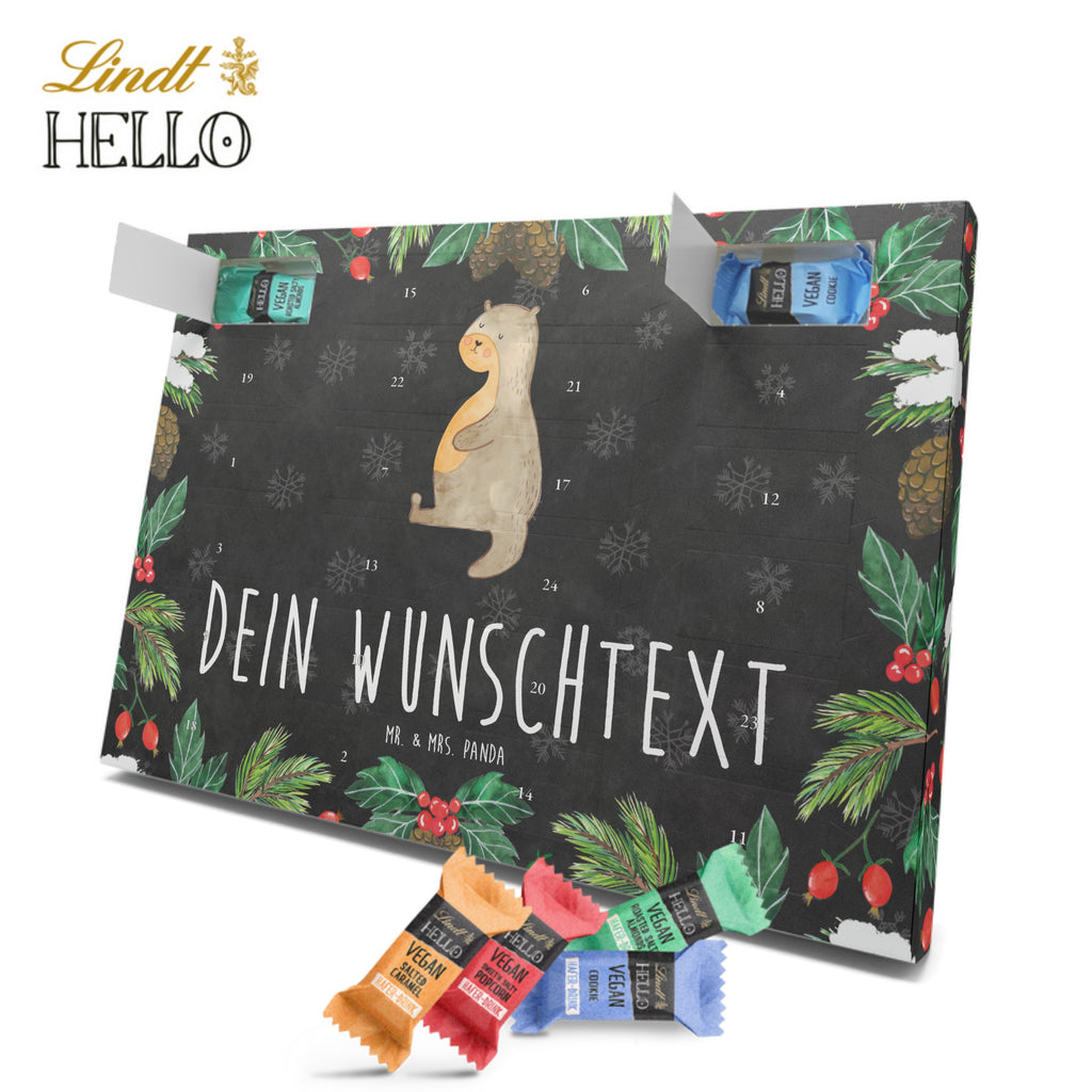 Personalisierter veganer Adventskalender Otter Bauch Personalisierter veganer Adventskalender, Otter, Fischotter, Seeotter, Otter Seeotter See Otter