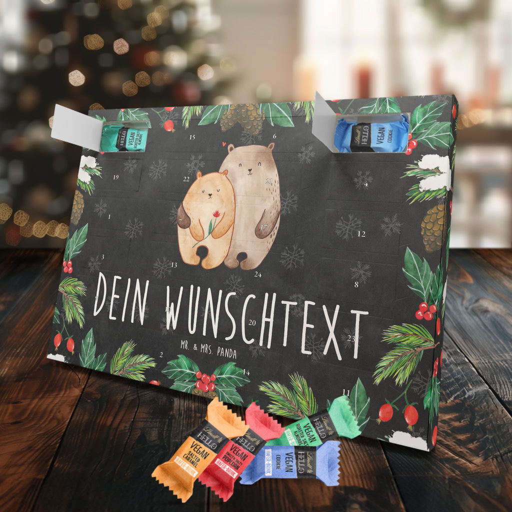 Personalisierter veganer Adventskalender Bären Liebe Personalisierter veganer Adventskalender, Liebe, Partner, Freund, Freundin, Ehemann, Ehefrau, Heiraten, Verlobung, Heiratsantrag, Liebesgeschenk, Jahrestag, Hocheitstag, Verliebt, Verlobt, Verheiratet, Geschenk Freundin, Geschenk Freund, Liebesbeweis, Hochzeitstag, Geschenk Hochzeit, Bären, Bärchen, Bär