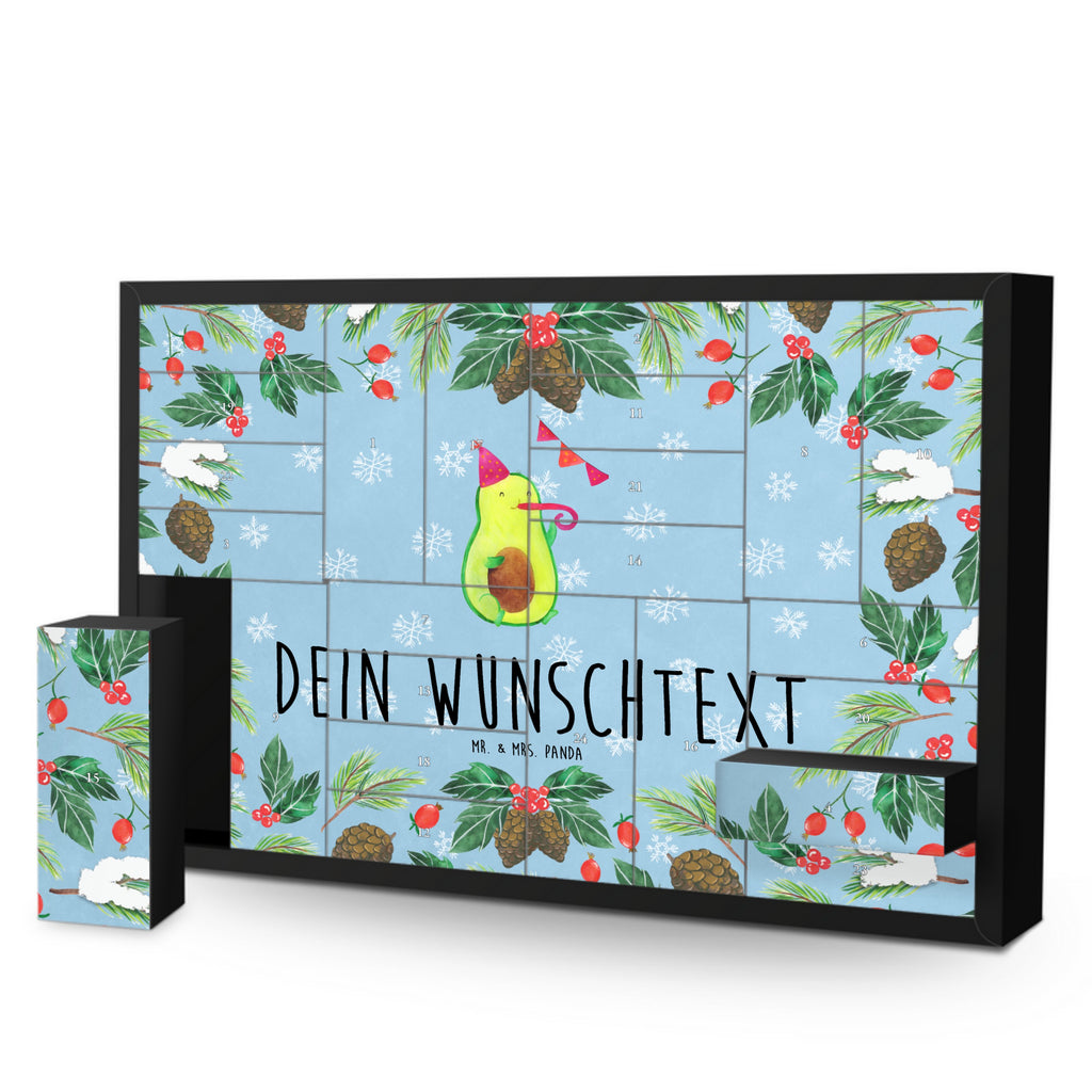 Personalisierter Befüllbarer Adventskalender Avocado Geburtstag Befüllbarer Adventskalender, Adventskalender zum selbst befüllen, Avocado, Veggie, Vegan, Gesund