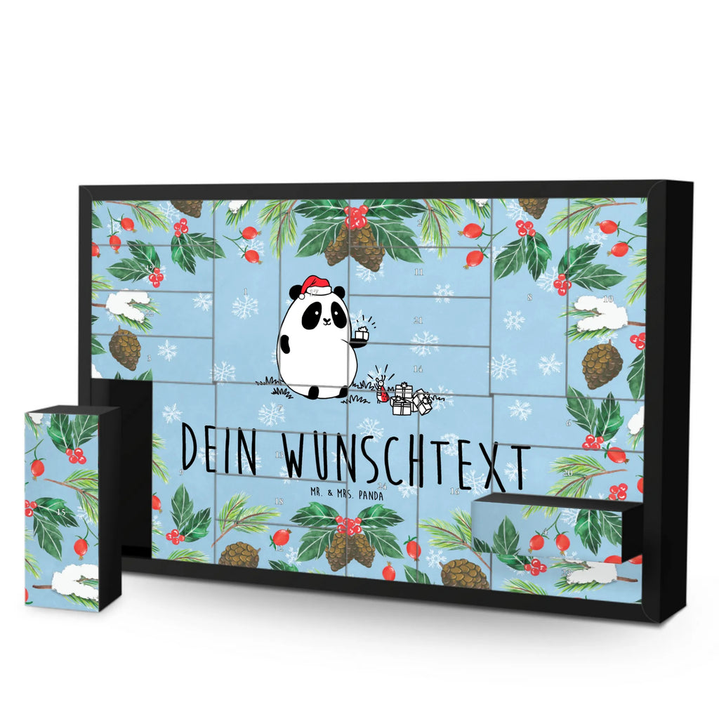 Personalisierter Befüllbarer Adventskalender Panda Weihnachtsgeschenk Befüllbarer Adventskalender, Adventskalender zum selbst befüllen