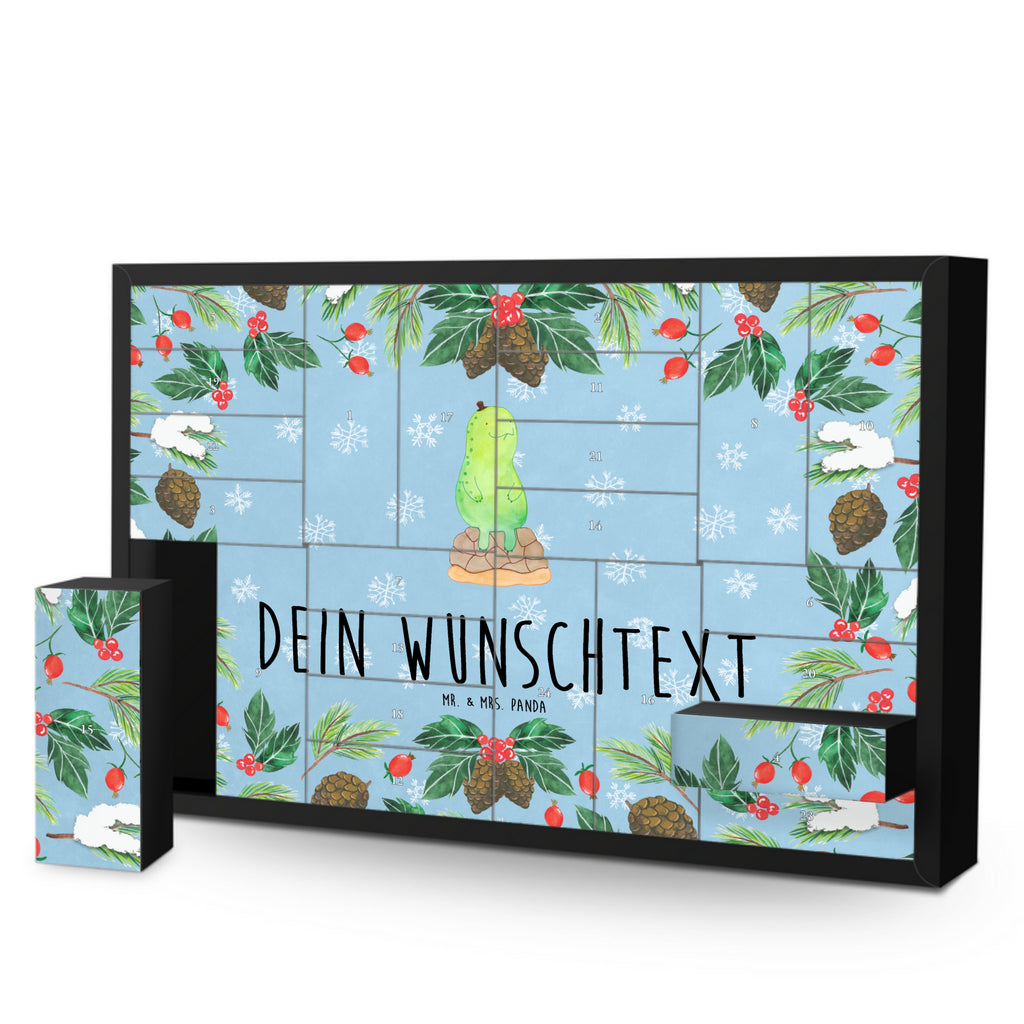 Personalisierter Befüllbarer Adventskalender Schildkröte Pause Befüllbarer Adventskalender, Adventskalender zum selbst befüllen, Schildkröte, Achtsamkeit, Entschleunigen, achtsam