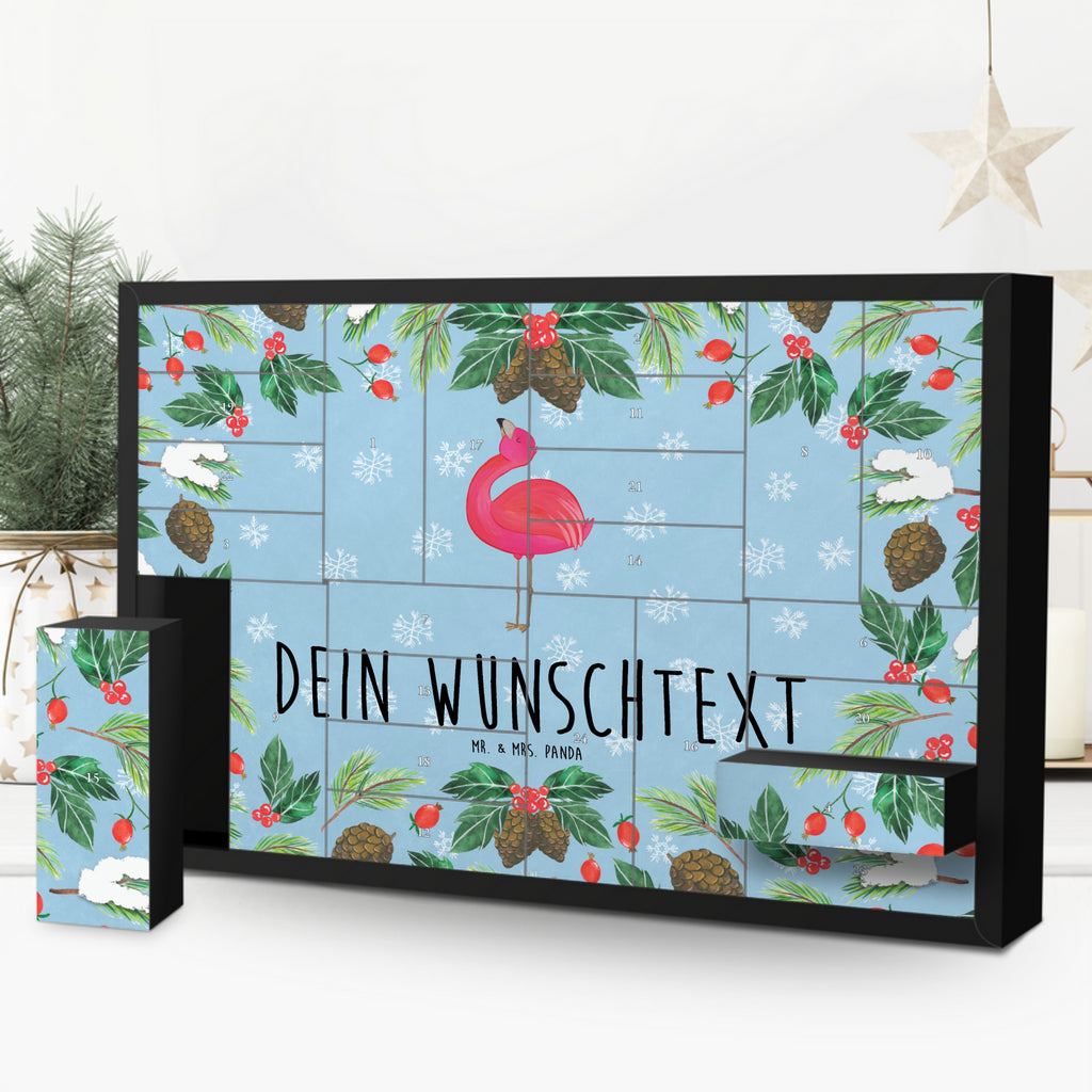 Personalisierter Befüllbarer Adventskalender Flamingo Stolz Befüllbarer Adventskalender, Adventskalender zum selbst befüllen, Flamingo, stolz, Freude, Selbstliebe, Selbstakzeptanz, Freundin, beste Freundin, Tochter, Mama, Schwester