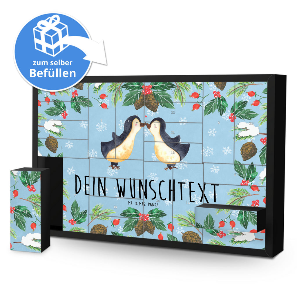 Personalisierter Befüllbarer Adventskalender Pinguine Kuss Befüllbarer Adventskalender, Adventskalender zum selbst befüllen, Liebe, Partner, Freund, Freundin, Ehemann, Ehefrau, Heiraten, Verlobung, Heiratsantrag, Liebesgeschenk, Jahrestag, Hocheitstag, Valentinstag, Geschenk für Frauen, Hochzeitstag, Mitbringsel, Geschenk für Freundin, Geschenk für Partner, Liebesbeweis, für Männer, für Ehemann