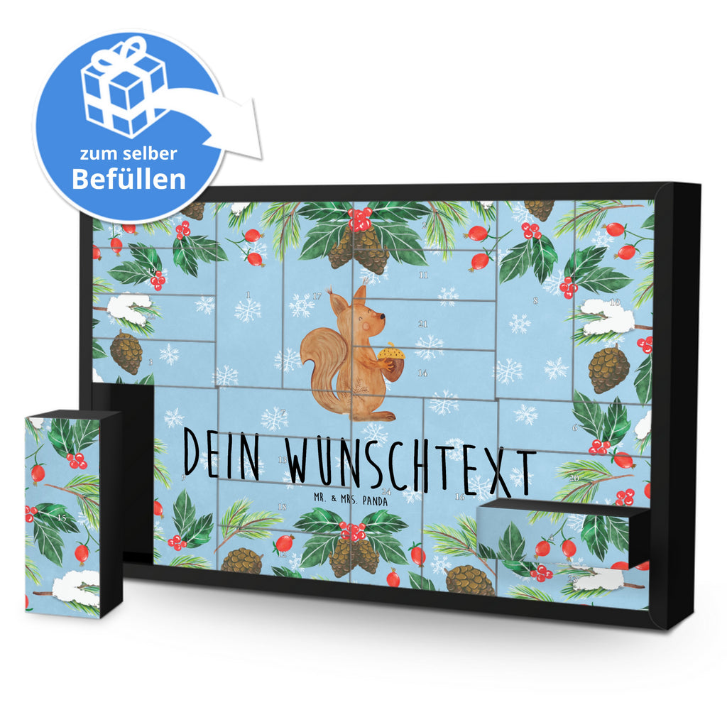 Personalisierter Befüllbarer Adventskalender Eichhörnchen Weihnachten Befüllbarer Adventskalender, Adventskalender zum selbst befüllen, Winter, Weihnachten, Weihnachtsdeko, Nikolaus, Advent, Heiligabend, Wintermotiv, Frohe Weihnachten, Frohes neues Jahr, Guten Rutsch, Weihnachtsmotiv, Weihnachtsgruß, Neujahr, Vogel