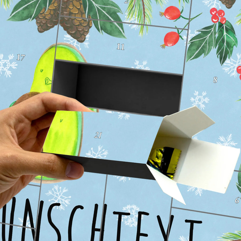 Personalisierter Befüllbarer Adventskalender Avocado Pfeifen Befüllbarer Adventskalender, Adventskalender zum selbst befüllen, Avocado, Veggie, Vegan, Gesund, Diät, Abnehmen, Ernährung, dick sein