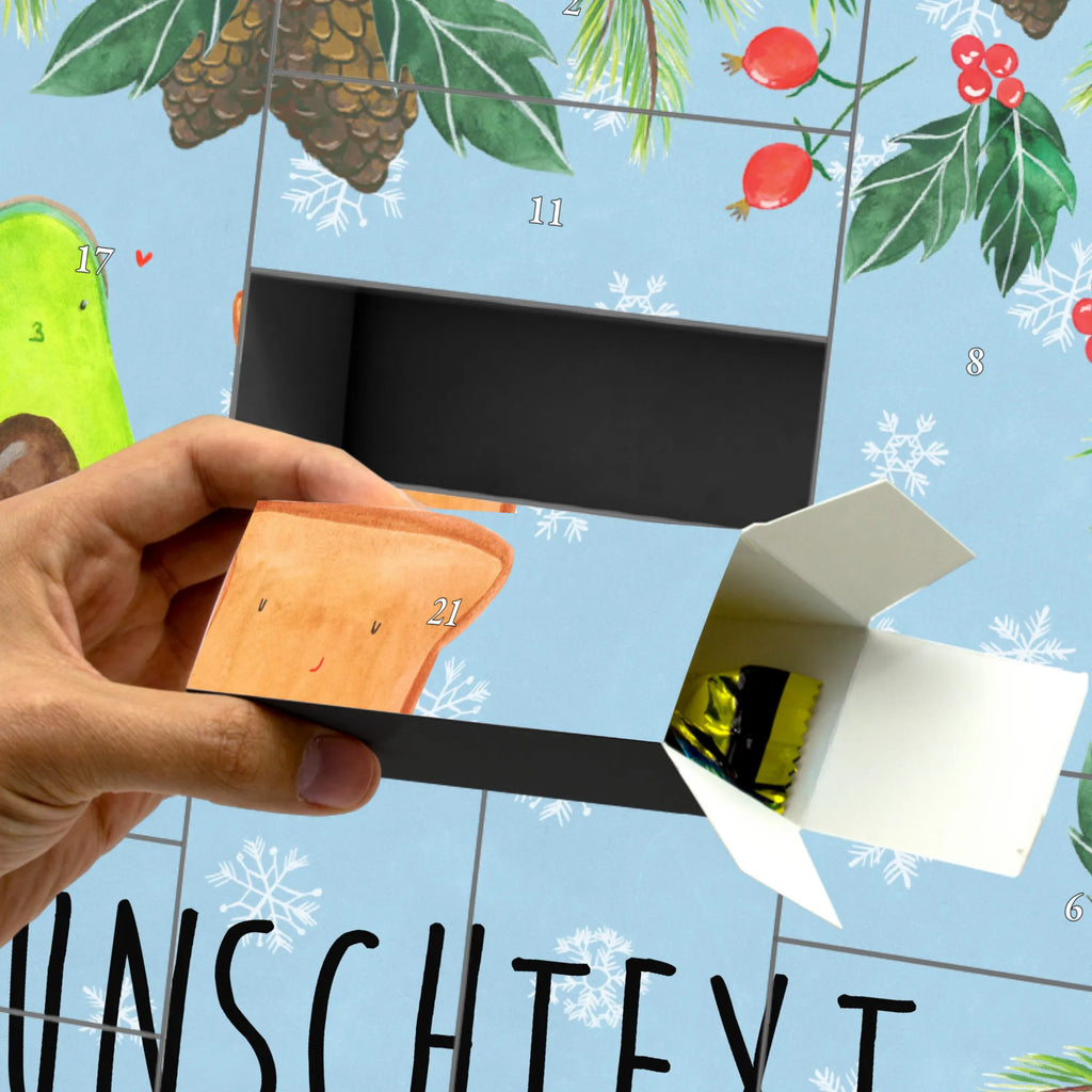 Personalisierter Befüllbarer Adventskalender Avocado Toast Befüllbarer Adventskalender, Adventskalender zum selbst befüllen, Avocado, Veggie, Vegan, Gesund, Toast, Toastbrot, Liebespaar, Pärchen, Freund, Freundin, Verlobt, Verlobungsparty, Hochzeit, Hochzeitsgeschenk, Jahrestag, Jahrestagsgeschenk