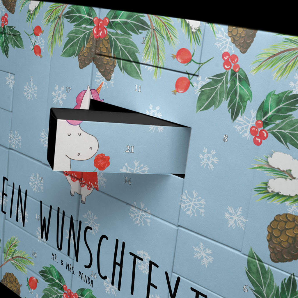 Personalisierter Befüllbarer Adventskalender Einhorn Dame Befüllbarer Adventskalender, Adventskalender zum selbst befüllen, Einhorn, Einhörner, Einhorn Deko, Pegasus, Unicorn, Dame, Lady, feine Dame, Freundin, Frau, Bachelor, Bachelorette, Abfuhr, Schluss machen, Trennung