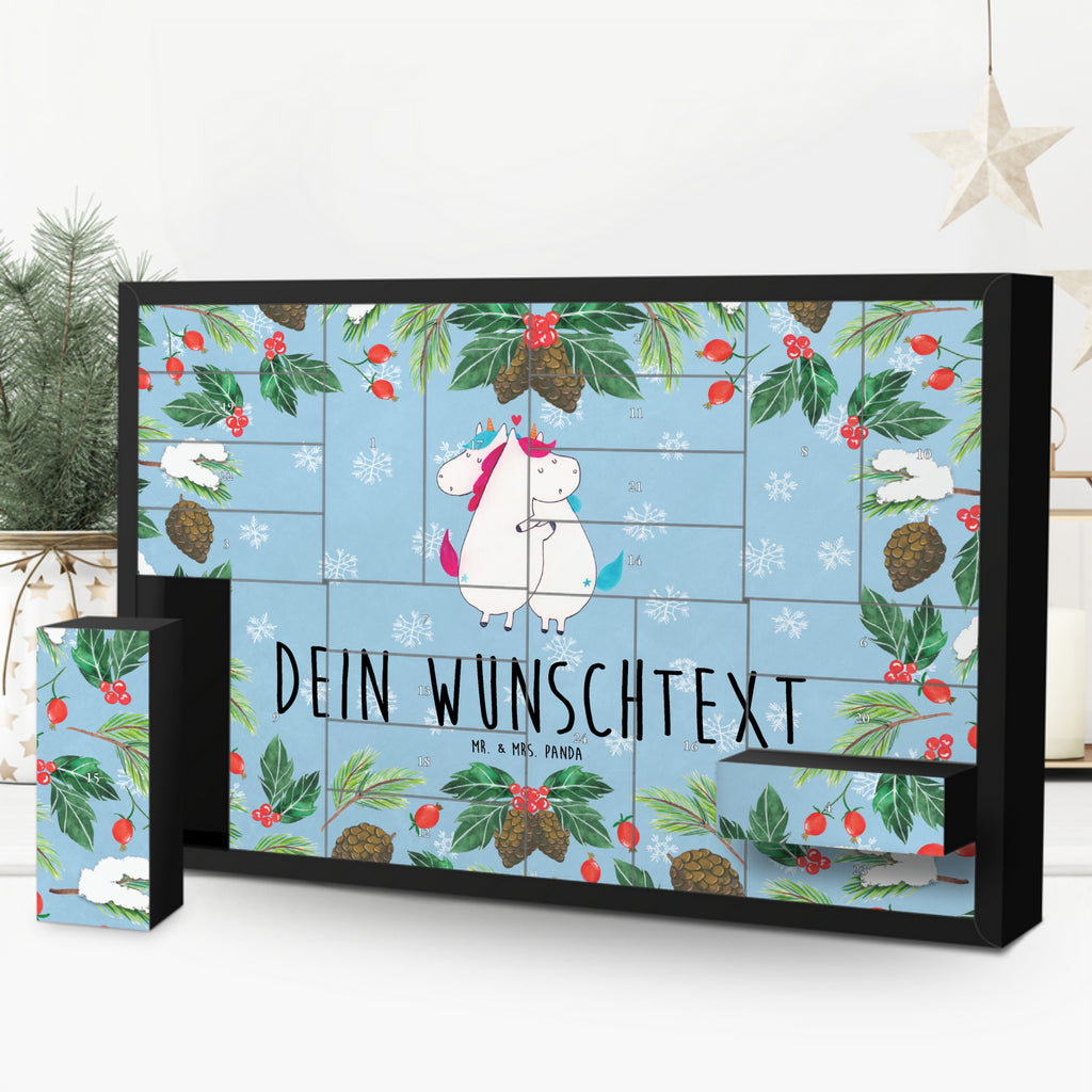 Personalisierter Befüllbarer Adventskalender Einhorn Mitteilung Befüllbarer Adventskalender, Adventskalender zum selbst befüllen, Einhorn, Einhörner, Einhorn Deko, Pegasus, Unicorn, Valentinstag, Valentine, Liebe, Geschenk, Partner, Ehe, lustig, witzig, Spruch