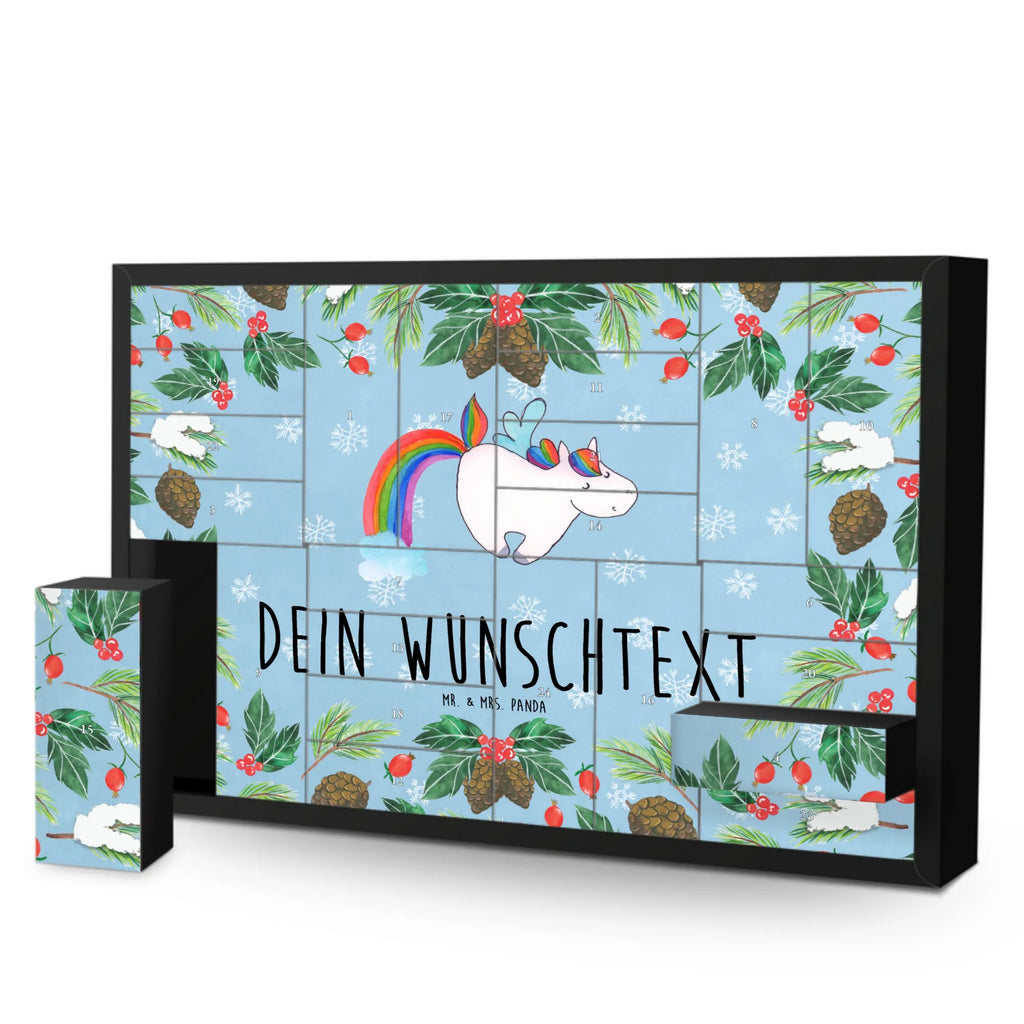 Personalisierter Befüllbarer Adventskalender Einhorn Fliegendes Pferd Befüllbarer Adventskalender, Adventskalender zum selbst befüllen, Einhorn, Einhörner, Einhorn Deko, Pegasus, Unicorn, Regenbogen, Spielen, Realität, Glitzer, Erwachsenwerden