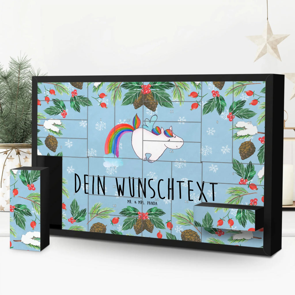 Personalisierter Befüllbarer Adventskalender Einhorn Fliegendes Pferd Befüllbarer Adventskalender, Adventskalender zum selbst befüllen, Einhorn, Einhörner, Einhorn Deko, Pegasus, Unicorn, Regenbogen, Spielen, Realität, Glitzer, Erwachsenwerden