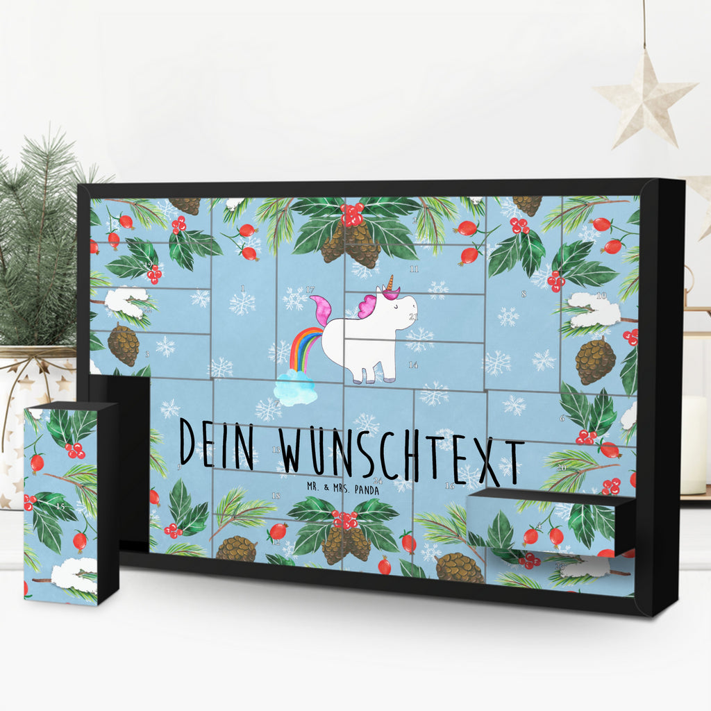 Personalisierter Befüllbarer Adventskalender Einhorn Pupsen Befüllbarer Adventskalender, Adventskalender zum selbst befüllen, Einhorn, Einhörner, Einhorn Deko, Pegasus, Unicorn, Pups, Regenbogen, Glitzer, Einhornpower, Erwachsenwerden, Spaß, lustig, Freundin