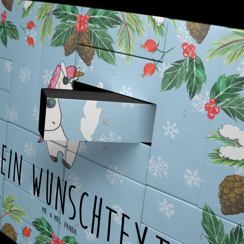 Personalisierter Befüllbarer Adventskalender Einhorn Woodstock Befüllbarer Adventskalender, Adventskalender zum selbst befüllen, Einhorn, Einhörner, Einhorn Deko, Pegasus, Unicorn, Kiffen, Joint, Zigarette, Alkohol, Party, Spaß. lustig, witzig, Woodstock