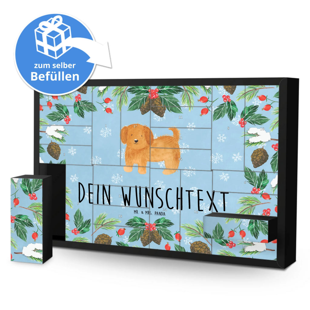 Personalisierter Befüllbarer Adventskalender Hund Flauschig Befüllbarer Adventskalender, Adventskalender zum selbst befüllen, Hund, Hundemotiv, Haustier, Hunderasse, Tierliebhaber, Hundebesitzer, Sprüche, Hunde, Frauchen, Hundemama, Hundeliebe