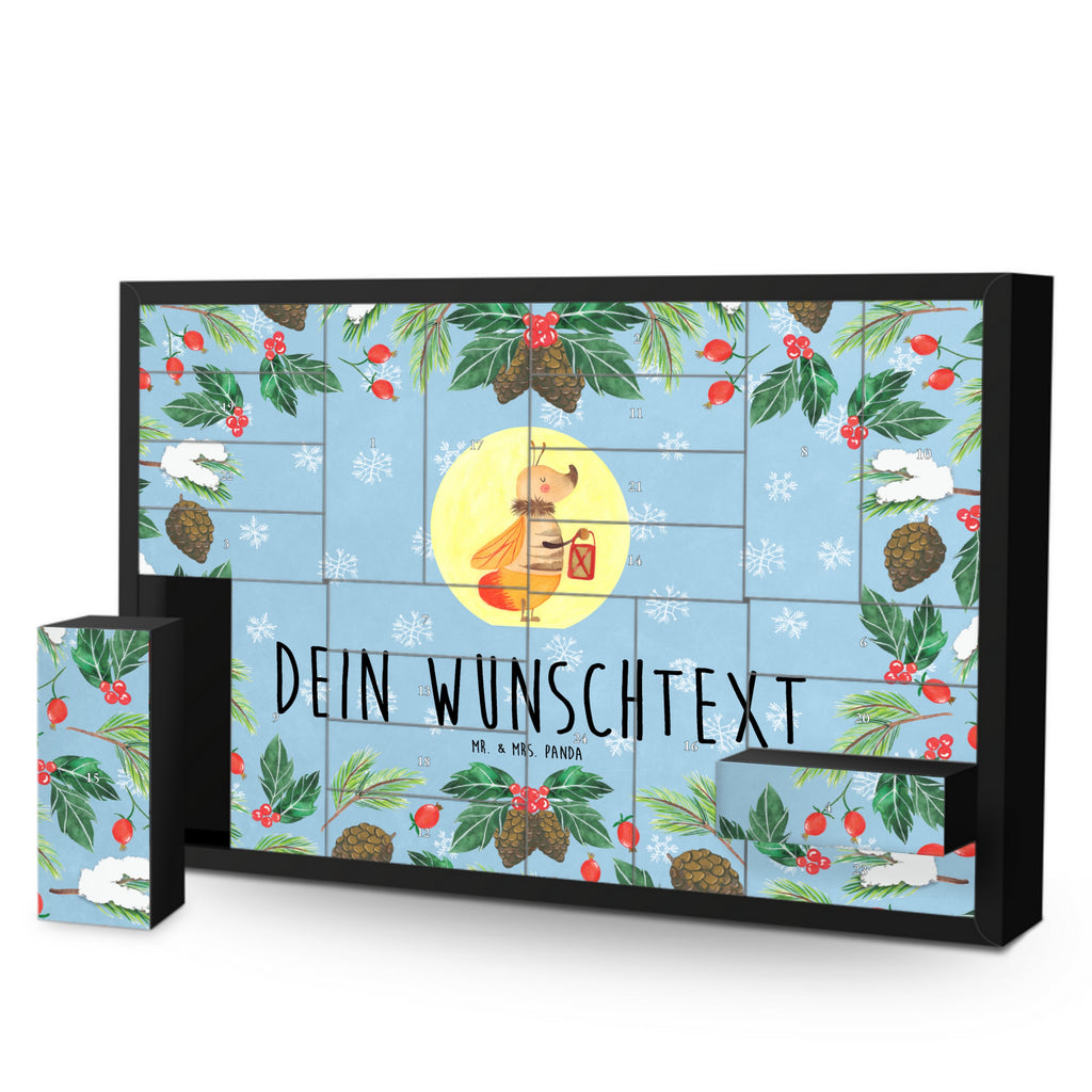 Personalisierter Befüllbarer Adventskalender Glühwürmchen Befüllbarer Adventskalender, Adventskalender zum selbst befüllen, Tiermotive, Gute Laune, lustige Sprüche, Tiere, Glühwürmchen, Glühwurm, Falter, Liebe, Leuchten, magisch, Liebesbeweis, Lieblingsmensch, Verlobung, Heiratsantrag, Jahrestag, Liebesspruch