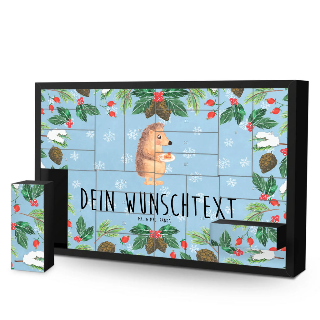 Personalisierter Befüllbarer Adventskalender Igel Kuchenstück Befüllbarer Adventskalender, Adventskalender zum selbst befüllen, Tiermotive, Gute Laune, lustige Sprüche, Tiere, Igel, Essen Spruch, Kuchen, Backen Geschenk, Kuchen backen, Einladung Party, Geburtstagskuchen, Torte