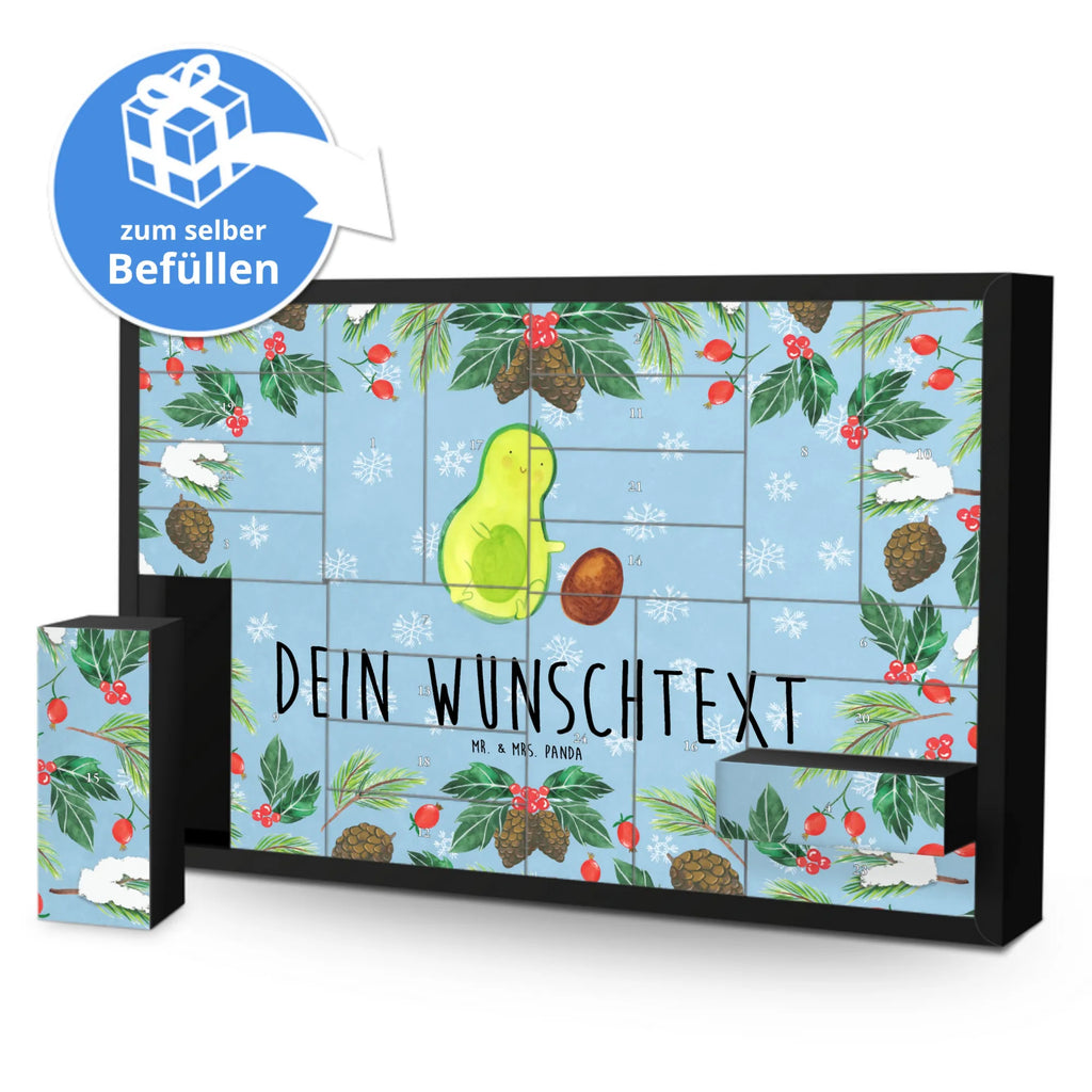 Personalisierter Befüllbarer Adventskalender Avocado Kern rollt Befüllbarer Adventskalender, Adventskalender zum selbst befüllen, Avocado, Veggie, Vegan, Gesund, Avocados, Schwanger, Geburt, Geburtstag, Säugling, Kind, erstes Kind, zur Geburt, Schwangerschaft, Babyparty, Baby, große Liebe, Liebe, Love