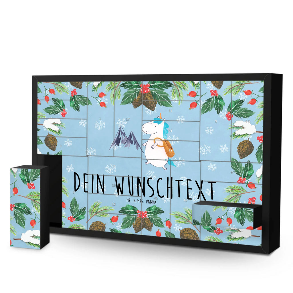 Personalisierter Befüllbarer Adventskalender Einhorn Bergsteiger Befüllbarer Adventskalender, Adventskalender zum selbst befüllen, Einhorn, Einhörner, Einhorn Deko, Pegasus, Unicorn, Bergsteiger, Abenteuer, Berge, Abenteurer, Weltenbummler, Weltreise, Reisen, Urlaub, Entdecker