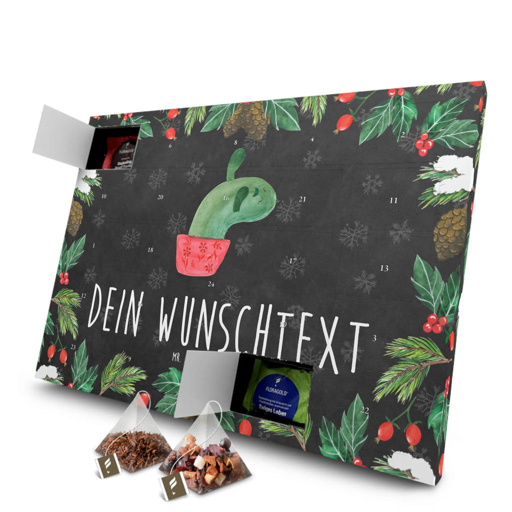 Personalisierter Tee Adventskalender Kaktus Mama Personalisierter Tee Adventskalender, Kaktus, Kakteen, Kaktusliebe, Ärger, Büro, Büroalltag, Schule, Motivation, Quote