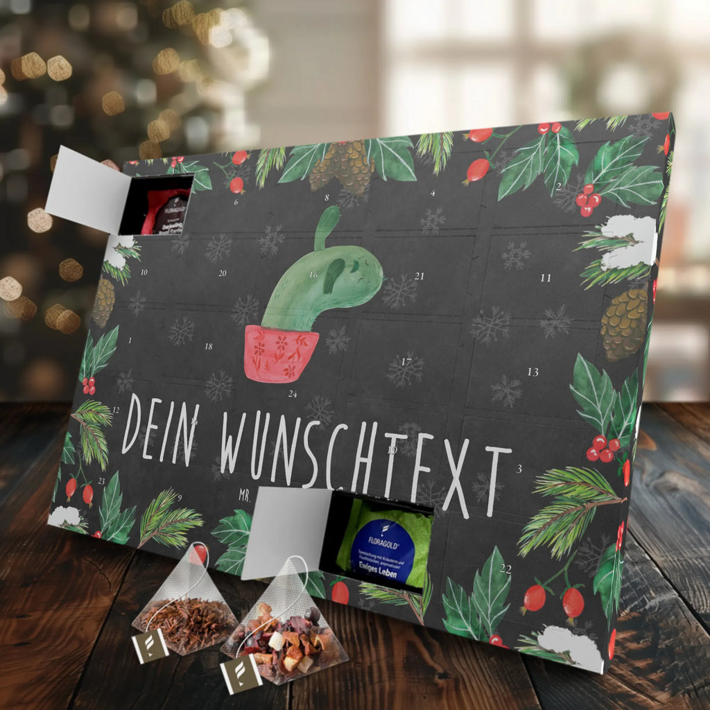 Personalisierter Tee Adventskalender Kaktus Mama Personalisierter Tee Adventskalender, Kaktus, Kakteen, Kaktusliebe, Ärger, Büro, Büroalltag, Schule, Motivation, Quote