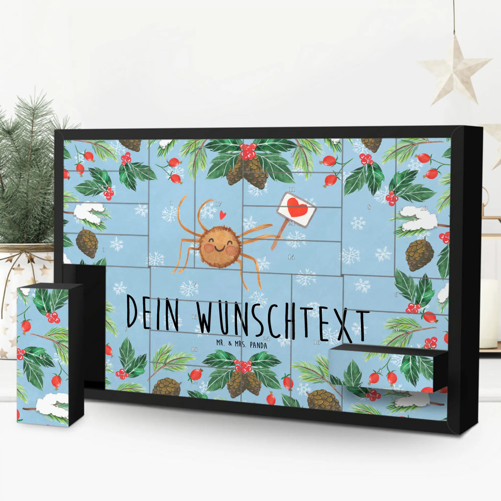 Personalisierter Befüllbarer Adventskalender Spinne Agathe Motivation Befüllbarer Adventskalender, Adventskalender zum selbst befüllen, Spinne Agathe, Spinne, Agathe, Videos, Merchandise, Motivation, Glück, Liebe, Vertrauen, Dankeschön