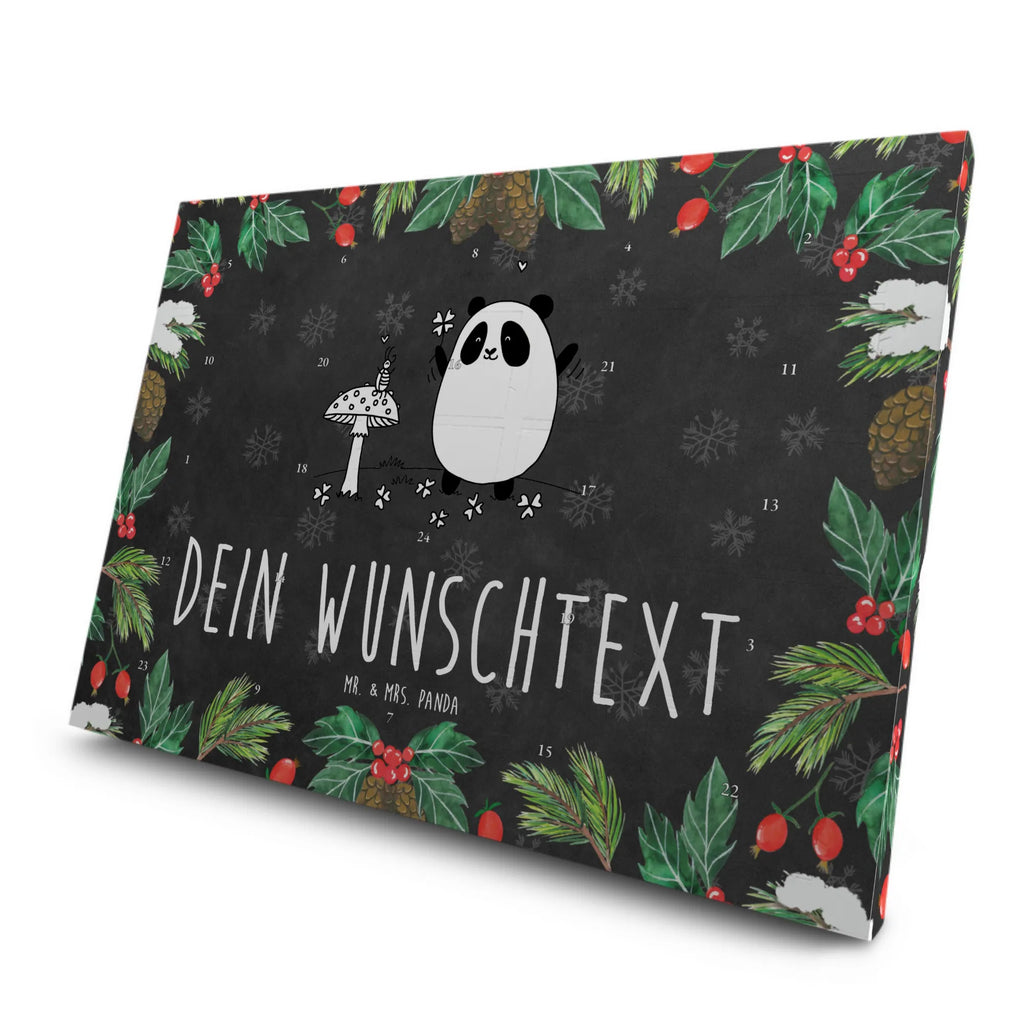 Personalisierter Tee Adventskalender Panda Glück Personalisierter Tee Adventskalender