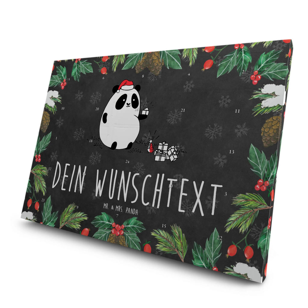 Personalisierter Tee Adventskalender Panda Weihnachtsgeschenk Personalisierter Tee Adventskalender