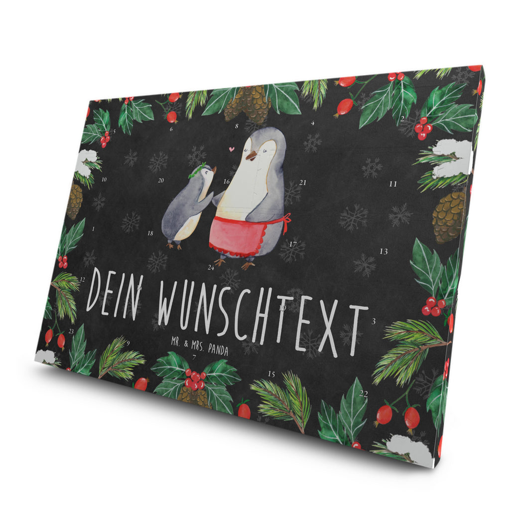 Personalisierter Tee Adventskalender Pinguin mit Kind Personalisierter Tee Adventskalender, Familie, Vatertag, Muttertag, Bruder, Schwester, Mama, Papa, Oma, Opa, Geschenk, Mami, Mutti, Mutter, Geburststag