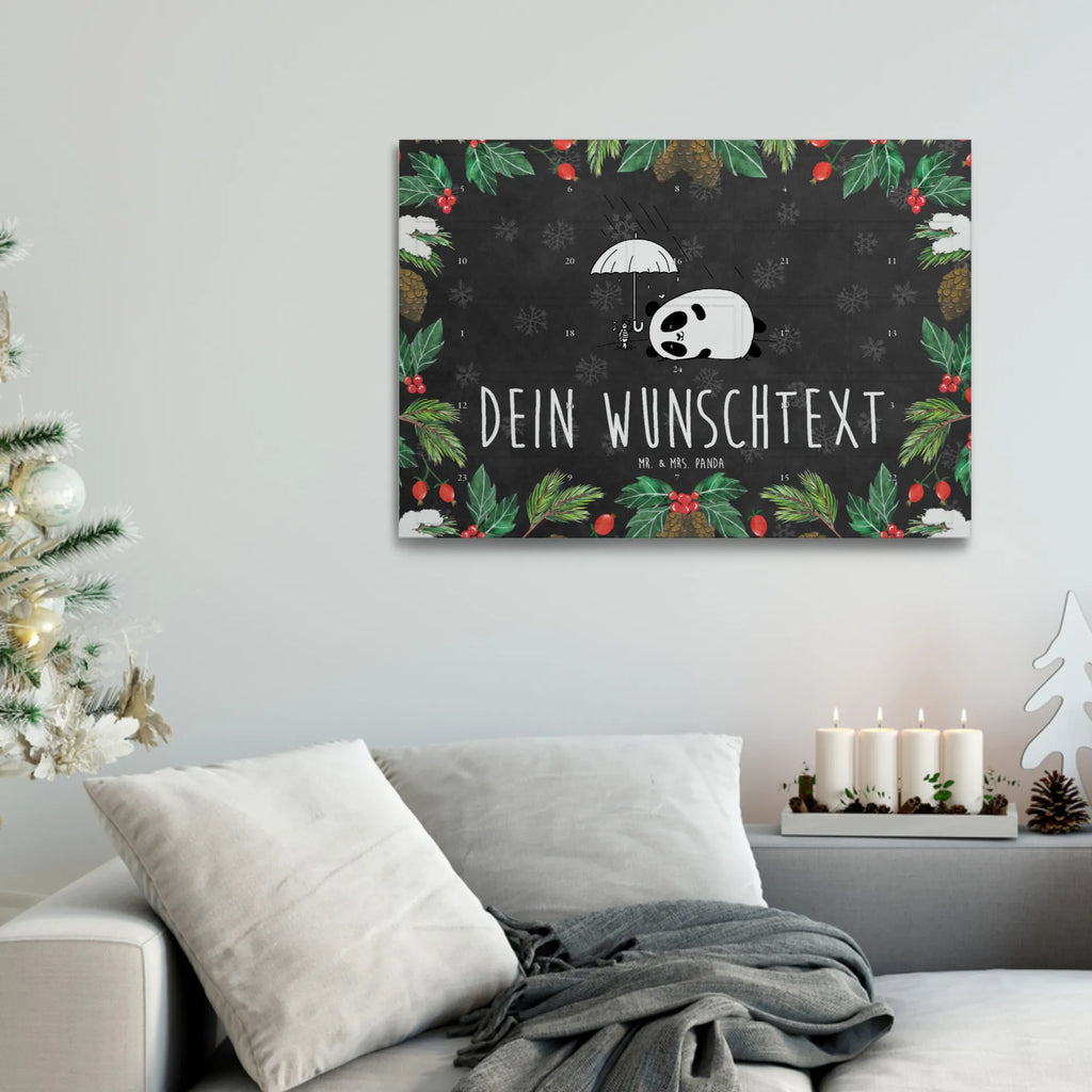 Personalisierter Tee Adventskalender Panda Freundschaft Personalisierter Tee Adventskalender