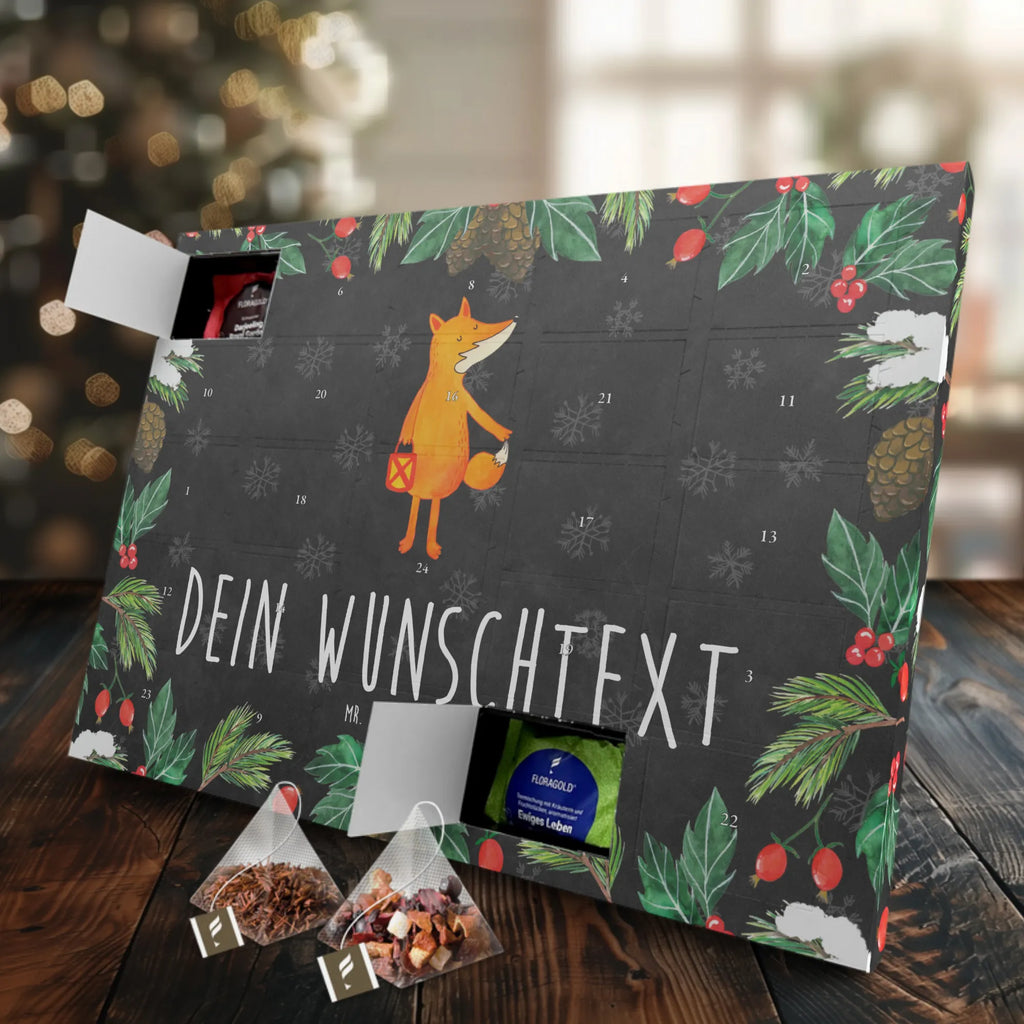 Personalisierter Tee Adventskalender Fuchs Laterne Personalisierter Tee Adventskalender, Fuchs, Füchse, Spruch trösten, Liebeskummer Spruch, Laterne, Sankt Martin, Laternenumzug, Aufmuntern, Cäsar Otto Hugo Flaischlen