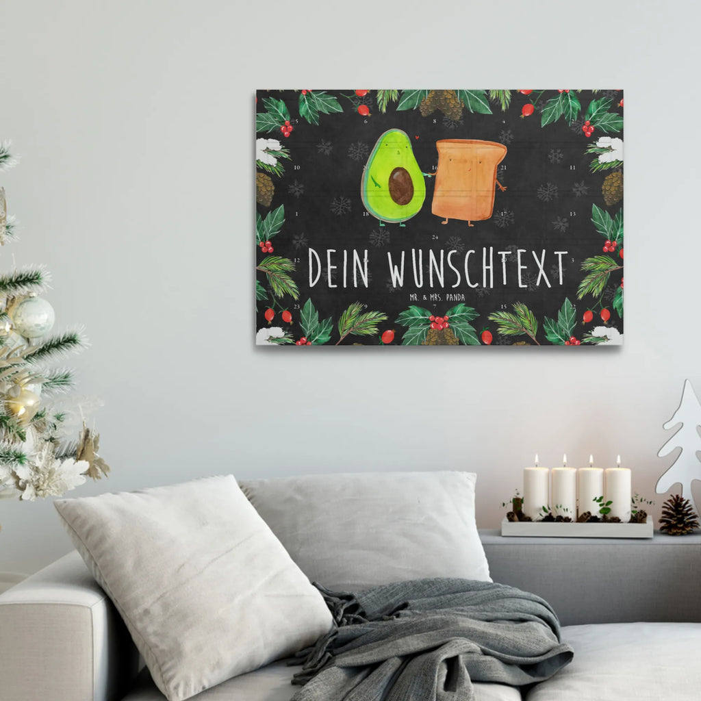 Personalisierter Tee Adventskalender Avocado Toast Personalisierter Tee Adventskalender, Avocado, Veggie, Vegan, Gesund, Toast, Toastbrot, Liebespaar, Pärchen, Freund, Freundin, Verlobt, Verlobungsparty, Hochzeit, Hochzeitsgeschenk, Jahrestag, Jahrestagsgeschenk