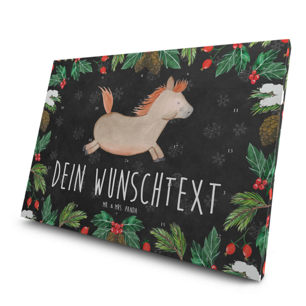 Personalisierter Tee Adventskalender Pferd Springen Personalisierter Tee Adventskalender, Bauernhof, Hoftiere, Landwirt, Landwirtin, Pferd, Pony, Pferde, Stall, Pferdestall, ausreiten, reiten, Pferdebesitzer