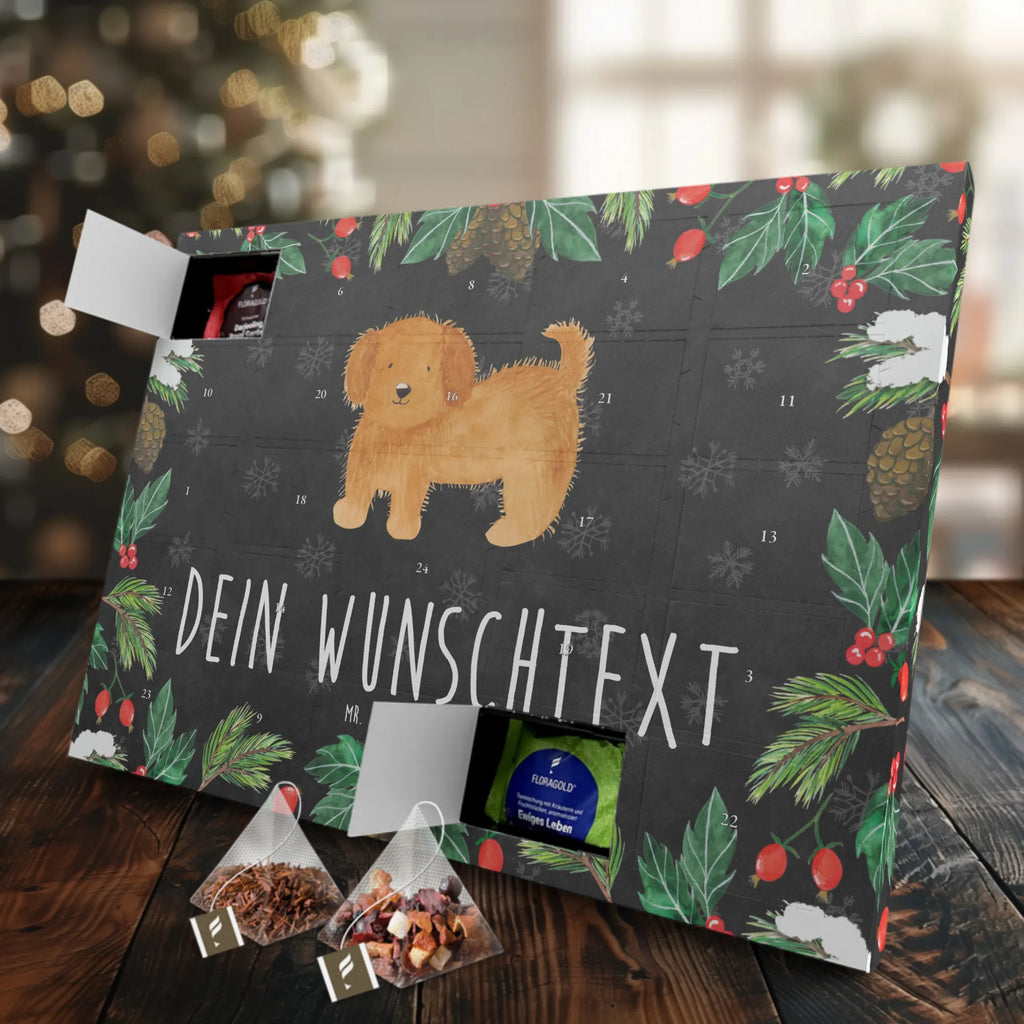 Personalisierter Tee Adventskalender Hund Flauschig Personalisierter Tee Adventskalender, Hund, Hundemotiv, Haustier, Hunderasse, Tierliebhaber, Hundebesitzer, Sprüche, Hunde, Frauchen, Hundemama, Hundeliebe