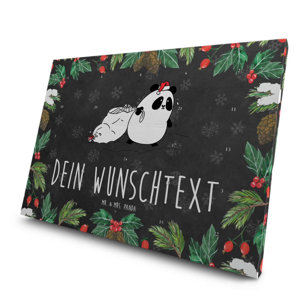 Personalisierter Tee Adventskalender Panda Weihnachten Personalisierter Tee Adventskalender