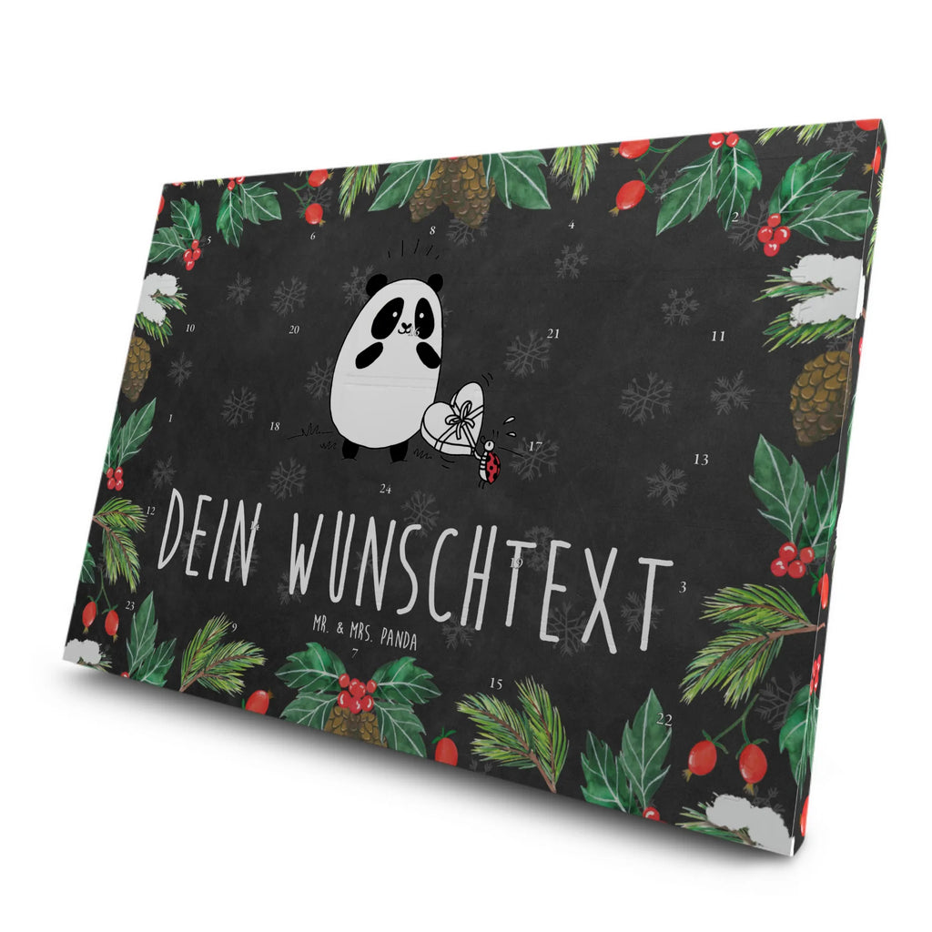 Personalisierter Tee Adventskalender Panda Dankeschön Personalisierter Tee Adventskalender