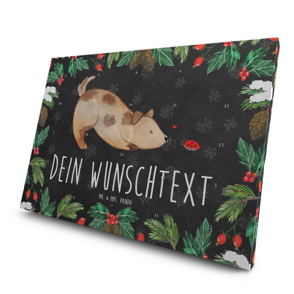 Personalisierter Tee Adventskalender Hund Marienkäfer Personalisierter Tee Adventskalender, Hund, Hundemotiv, Haustier, Hunderasse, Tierliebhaber, Hundebesitzer, Sprüche, Hunde, Hundespruch, Marienkäfer, Mischling, Mischlinghund