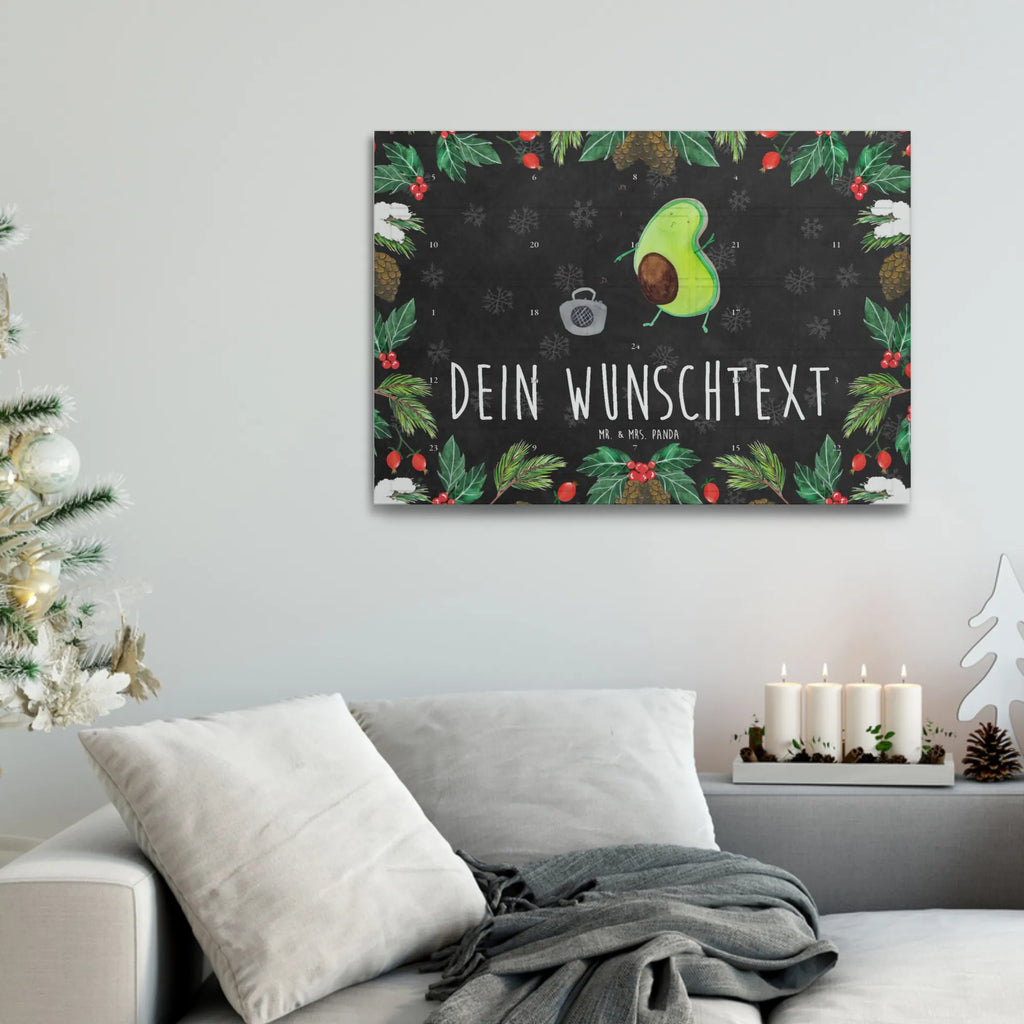 Personalisierter Tee Adventskalender Avocado Tanzen Personalisierter Tee Adventskalender, Avocado, Veggie, Vegan, Gesund