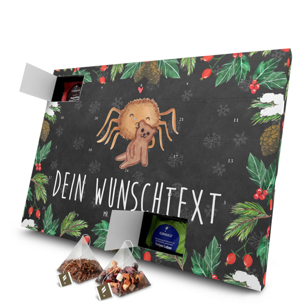 Personalisierter Tee Adventskalender Spinne Agathe Teddy Personalisierter Tee Adventskalender, Spinne Agathe, Spinne, Agathe, Videos, Merchandise, Freundschaft, Liebesgeschenk, Verliebt, Liebesbeweis, Teddy, Treue, Miteinander, Dankeschön