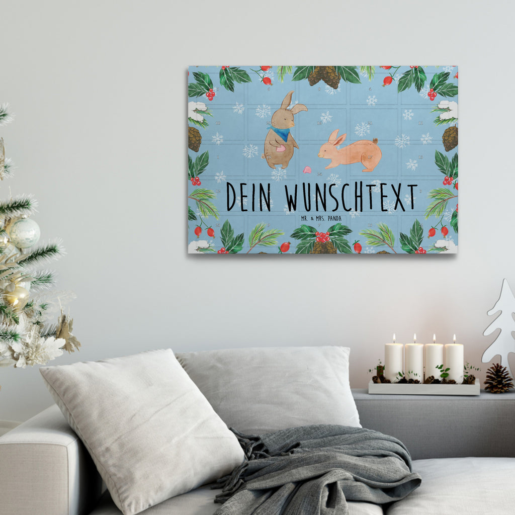 Personalisierter Tee Adventskalender Hasen Muschel Personalisierter Tee Adventskalender, Familie, Vatertag, Muttertag, Bruder, Schwester, Mama, Papa, Oma, Opa, Hasen, beste Freundin, Freundin, Freundinnen, best friends, BFF, Muscheln sammeln, Muscheln, Meer