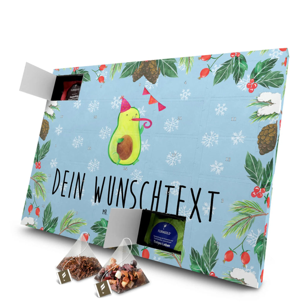 Personalisierter Tee Adventskalender Avocado Geburtstag Personalisierter Tee Adventskalender, Avocado, Veggie, Vegan, Gesund